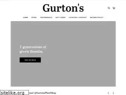 Sites similar to gurtons.com