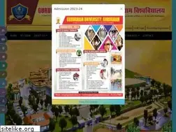 Sites similar to gurugramuniversity.ac.in