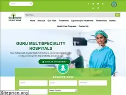 Sites similar to guruhospitals.com
