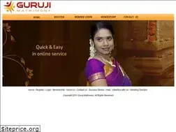 Sites similar to gurujimatrimony.com