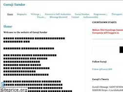 Sites similar to gurujisundar.com