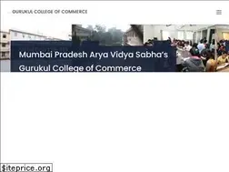 Sites similar to gurukulcollegeofcommerce.com