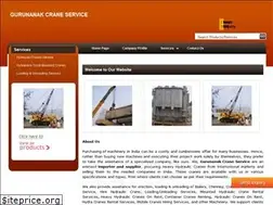 Sites similar to gurunanakcraneservice.in