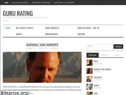 Sites similar to gururating.org