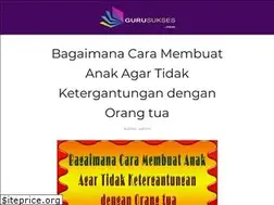 Sites similar to gurusukses.com