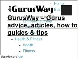 Sites similar to gurusway.com