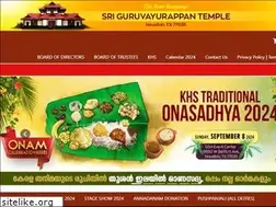 Sites similar to guruvayurappanhouston.org
