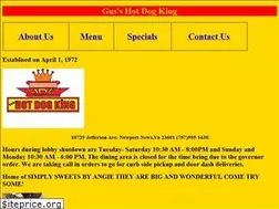 Sites similar to gushotdogking.com