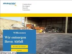 Sites similar to gustav-maurer-containerdienst.de