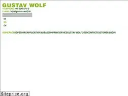 Sites similar to gustav-wolf.com