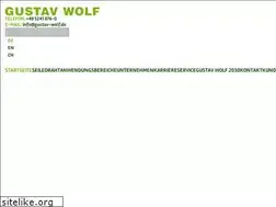 Sites similar to gustav-wolf.de