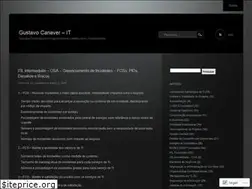 Sites similar to gustavocanaver.wordpress.com