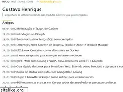 Sites similar to gustavohenrique.net
