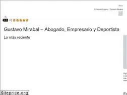 Sites similar to gustavomirabal.es