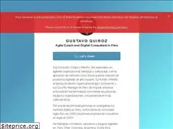 Sites similar to gustavoquiroz.com