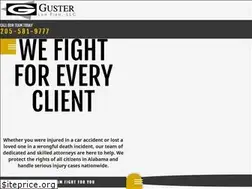 Sites similar to gusterlawfirm.com