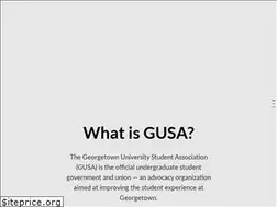 Sites similar to gustudentassociation.org