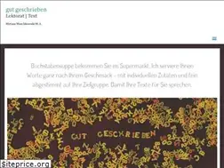 Sites similar to gut-geschrieben.de