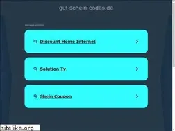Sites similar to gut-schein-codes.de