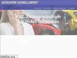 Sites similar to gutachten-schnelldienst.de