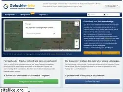 Sites similar to gutachter-info.de