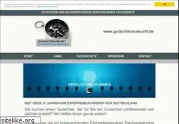 Sites similar to gutachterauskunft.de