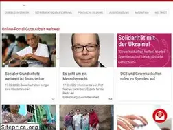 Sites similar to gute-arbeit-weltweit.de