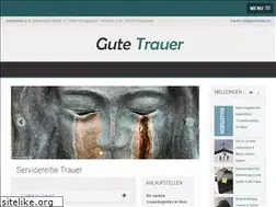 Sites similar to gute-trauer.de