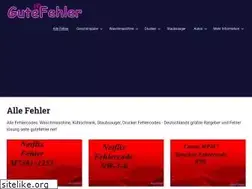 Sites similar to gutefehler.net