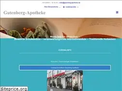 Sites similar to gutenberg-apotheke.de