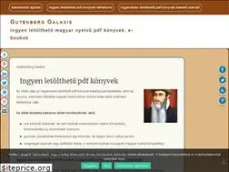 Sites similar to gutenberg-galaxis.hu