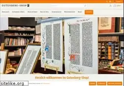 Sites similar to gutenberg-shop.de