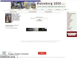 Sites similar to gutenberg2000.org