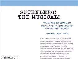 Sites similar to gutenbergthemusical.com