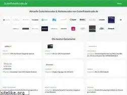 Sites similar to guterrabattcode.de