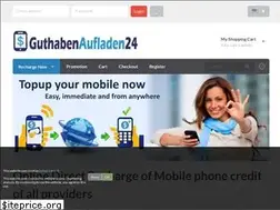 Sites similar to guthabenaufladen24.de
