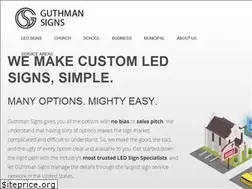 Sites similar to guthmansigns.com