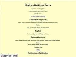 Sites similar to gutierrez-bravo.net