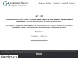 Sites similar to gutierrezarrudi.com