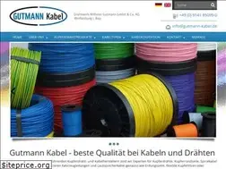 Sites similar to gutmann-kabel.de
