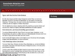 Sites similar to gutschein-attacke.com