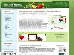 Sites similar to gutschein-maker.de