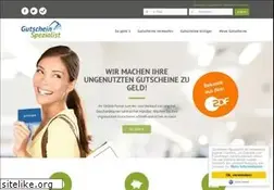 Sites similar to gutschein-spezialist.de