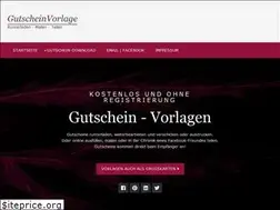 Sites similar to gutschein-vorlage.info
