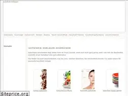Sites similar to gutschein-vorlagen.eu