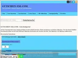Sites similar to gutschein-xxl.com