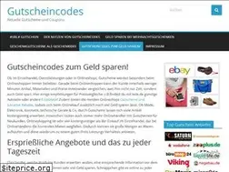Sites similar to gutscheincodesuche.de