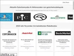 Sites similar to gutscheincodetop.de