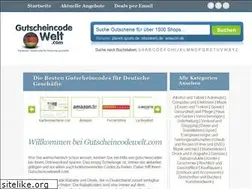 Sites similar to gutscheincodewelt.com