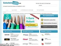 Sites similar to gutscheincodez.net